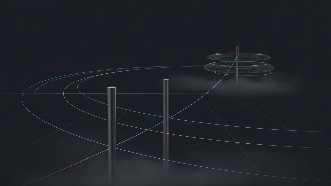 Abstract three-core launch geometry and a longer contract horizon toward a larger vehicle, August 30, 2026